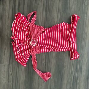 Striped Red Women’s Mini Dress
